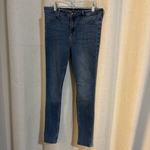 Hollister Skinny Blue Women's Jeans Size 7 - Nice!